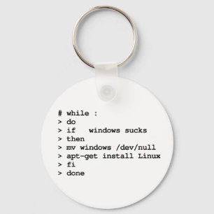 while : do schlüsselanhänger