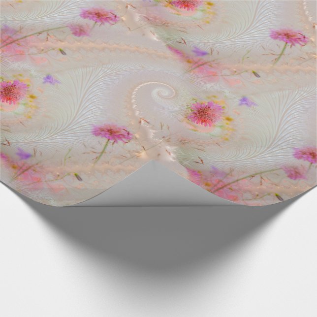 Whimsey Floral Jeden Anlaß Classic Geschenkpapier (Ecke)