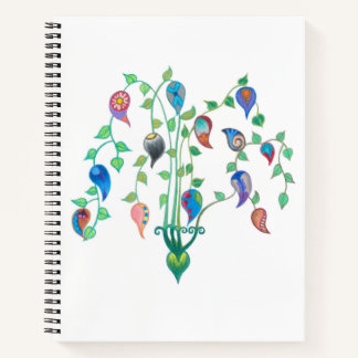 Whimsey Vines Notebook Notizbuch