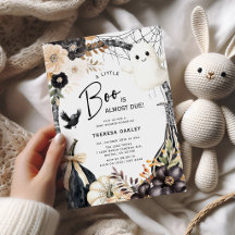 Whimsical A Little Boo' Babyparty