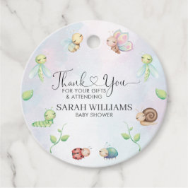 Whimsical A Little Liebe Bug Rainbow Geschenkanhänger