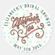 Whimsical Afternoon Tea Stickers