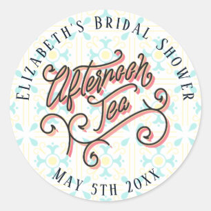 Whimsical Afternoon Tea Stickers