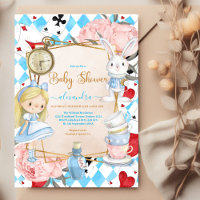 Whimsical Alice im Wunderland Baby Dusche