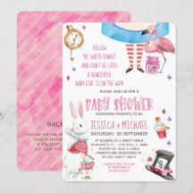 Whimsical Alice im Wunderland Baby Dusche