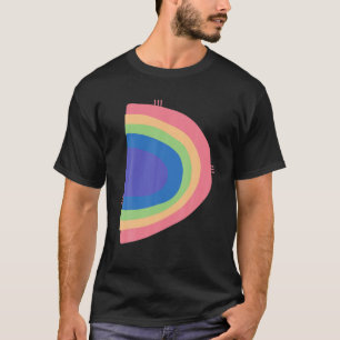 Whimsical Alphabet Letter-D Typografy Character-D T-Shirt