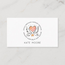 Whimsical Baby Doula Birth Coach Visitenkarte