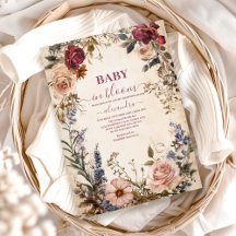 Whimsical Baby in Bloom Wildblume