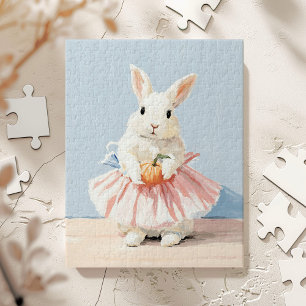Whimsical Ballerina Bunny Fall Herbst