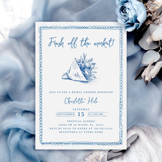 Whimsical Bauern Bridal Dusche Einladung (Von Creator hochgeladen)