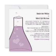 Whimsical Beaker Wedite, Lila