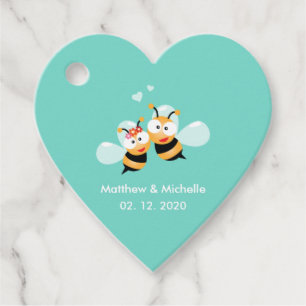 Whimsical bedeutet, Niedliche Paarhochzeit zu sein Geschenkanhänger
