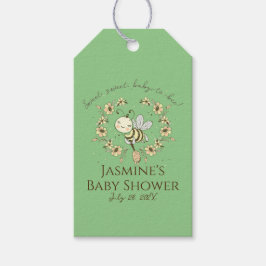 Whimsical Bienenwüstendusche Geschenkanhänger