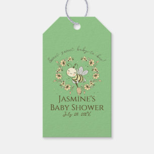 Whimsical Bienenwüstendusche Geschenkanhänger