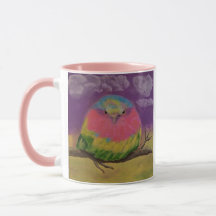 Whimsical Bird Tasse wird sich selbst anpassen