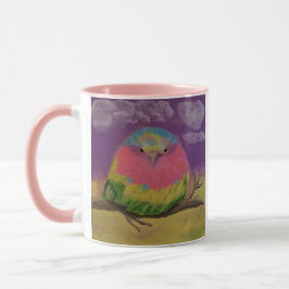 Whimsical Bird Tasse wird sich selbst anpassen
