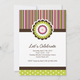 Whimsical Birthday Party Einladung