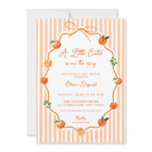 Whimsical-Bogen Orange Kleiner Süßling Baby-Party