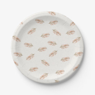 Whimsical Bohemisch Dreamcatcher Party Plate Pappteller