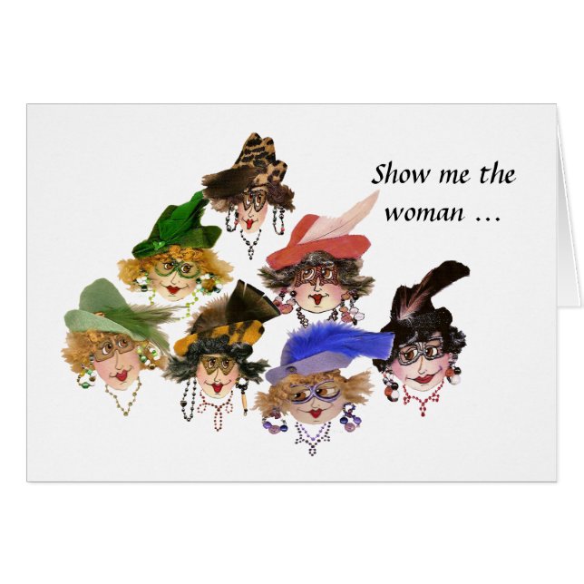 Whimsical Bridge Ladys (Vorderseite (Horizontal))