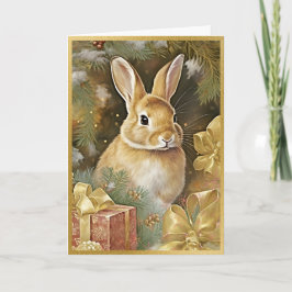 Whimsical Bunny Gilatures Karte