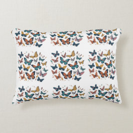 Whimsical Butterfets T - Shirt Dekokissen