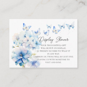 Whimsical Butterflies Display Dusche Begleitkarte