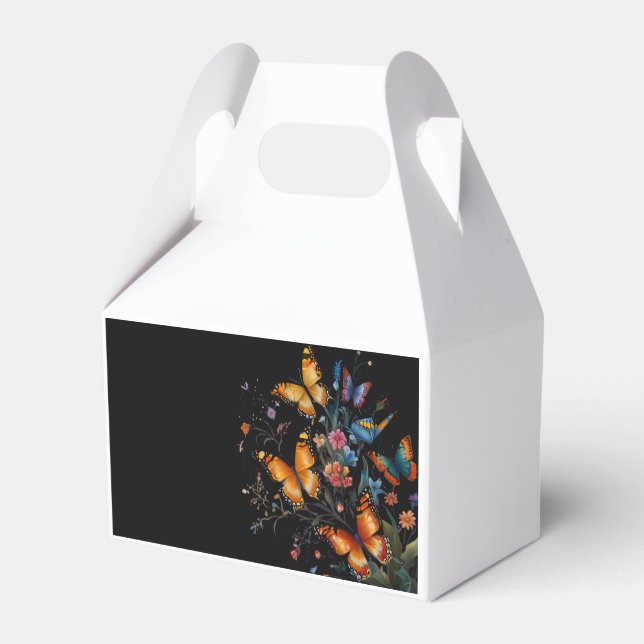 Whimsical Butterfly Garden Geschenkschachtel (Rückseite)