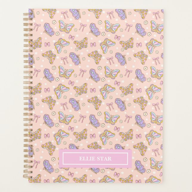 Whimsical Butterfly Girl Personnalisée (Devant)