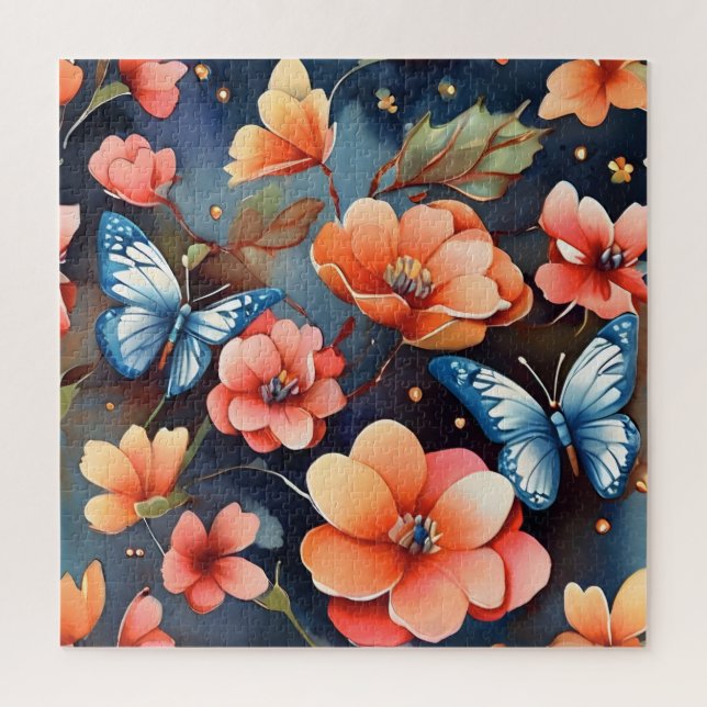 Whimsical Butterfly Illustration Unique (Vertikal)