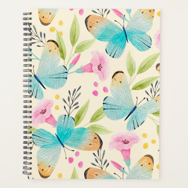 Whimsical Butterfly Planer (Vorderseite)