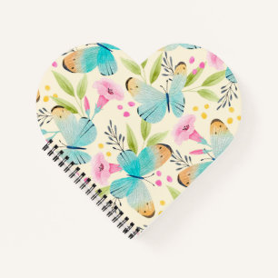 Whimsical Butterfly Planner Notizbuch