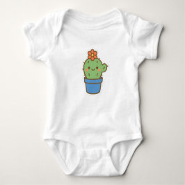 Whimsical Cactus Baby Strampler