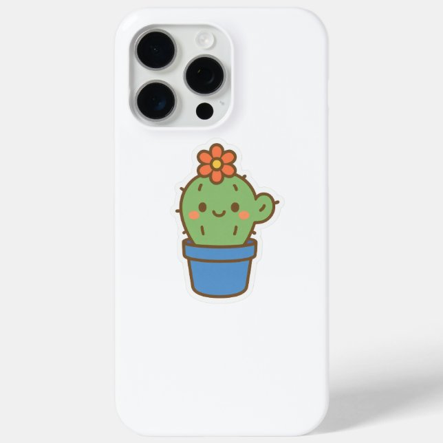 Whimsical Cactus Case-Mate iPhone Hülle (Rückseite)