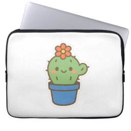 Whimsical Cactus Laptopschutzhülle