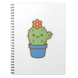 Whimsical Cactus Notizblock