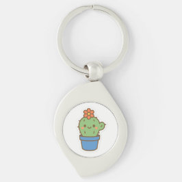 Whimsical Cactus Schlüsselanhänger