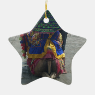 Whimsical Camel Art Print/Graphic Keramik Ornament