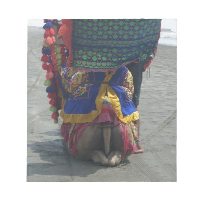 Whimsical Camel Art Print/Graphic Notizblock (Vorderseite)