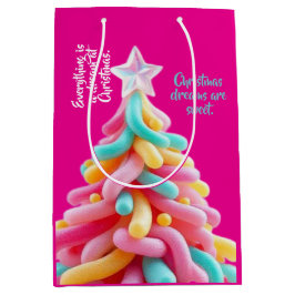 Whimsical Candy Tree Mittlere Geschenktüte