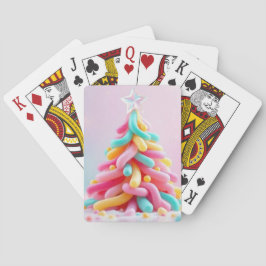 Whimsical Candy Tree Spielkarten