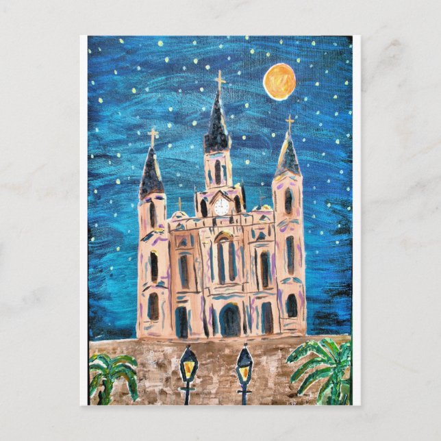 Whimsical Cathedral Postkarte (Vorderseite)