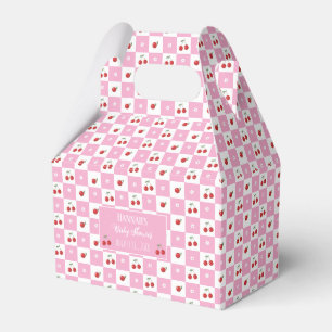 Whimsical Cherry Theme Baby Showbox Geschenkschachtel
