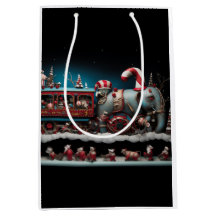 Whimsical Christmas Candy Train 1