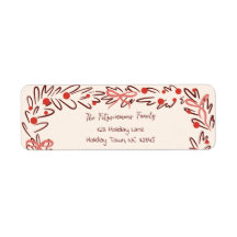 Whimsical Christmas Kranz & elegante Schleifen Adr