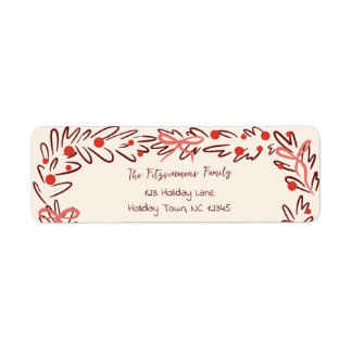 Whimsical Christmas Kranz & elegante Schleifen Adr