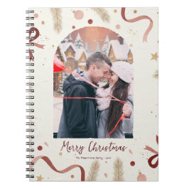 Whimsical Christmas Notebook – Minimal Holiday Des Notizblock