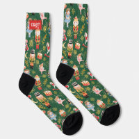Whimsical Christmas Nutcracker Ballet Charaktere