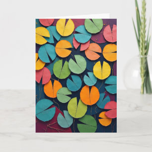 Whimsical Circles Geburtstagskarte Karte