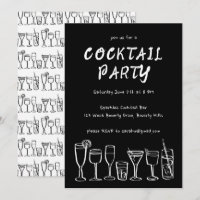 Whimsical Cocktail Drinks Brasserie BW